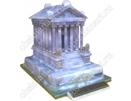 Храм Гарни, макет из полудрагоценных камней